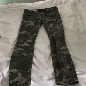 Gap always skinny Camo jeans